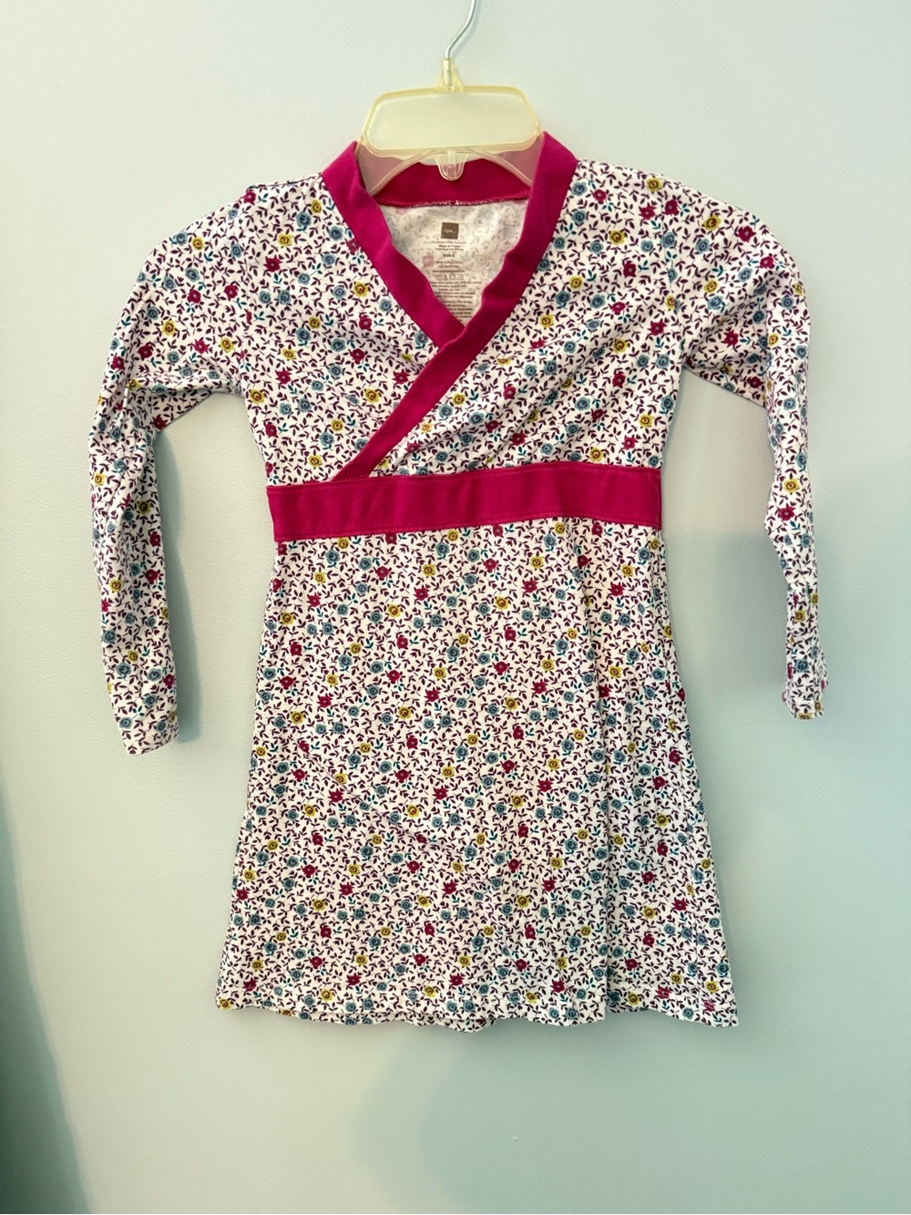 Tea Collection crossover dress in a floral print size 6
